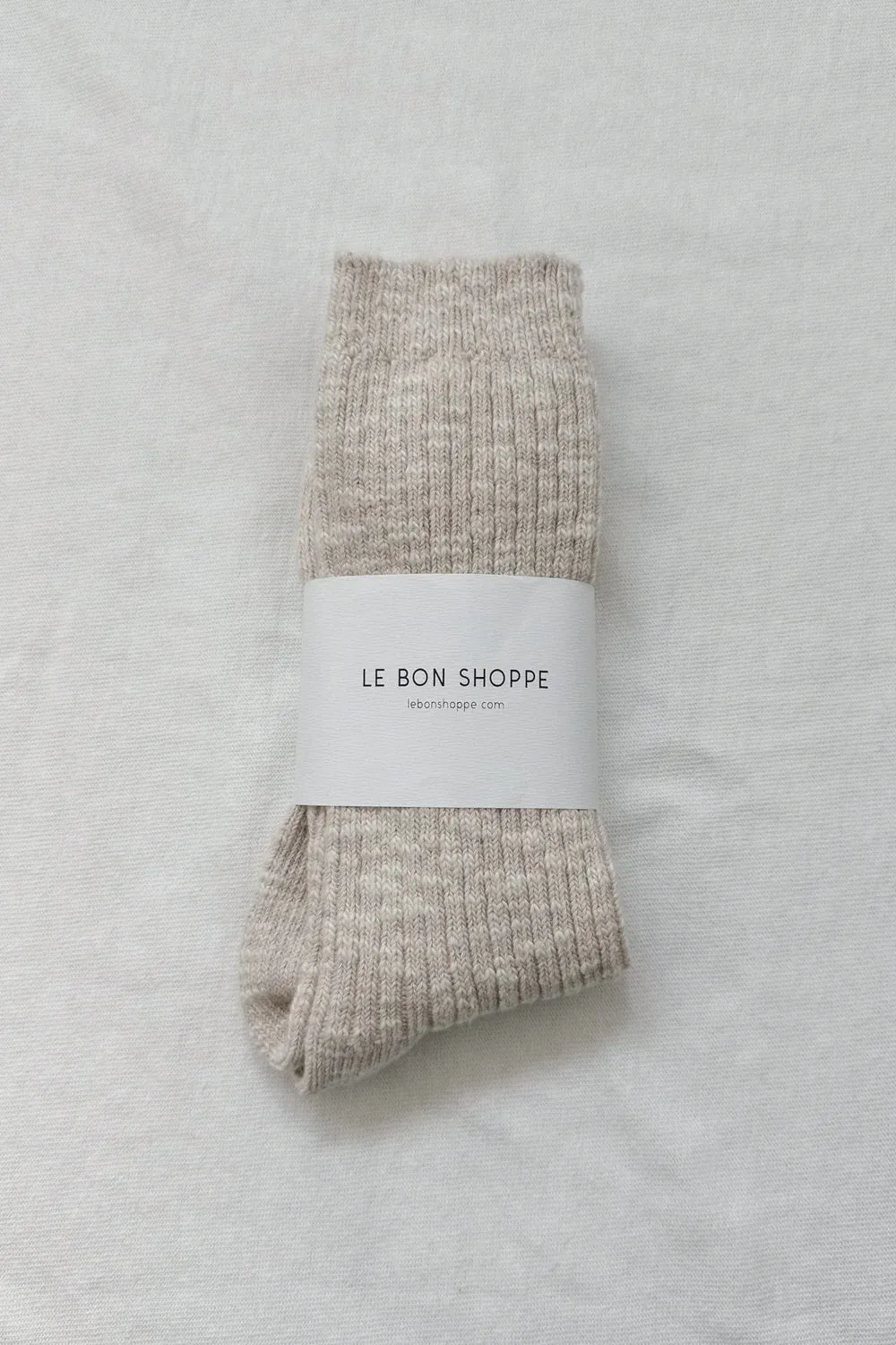 Le Bon Shoppe Cottage Socks - Oatmeal