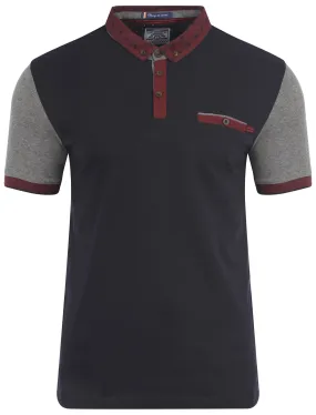 Le Shark Bingham polo shirt in navy