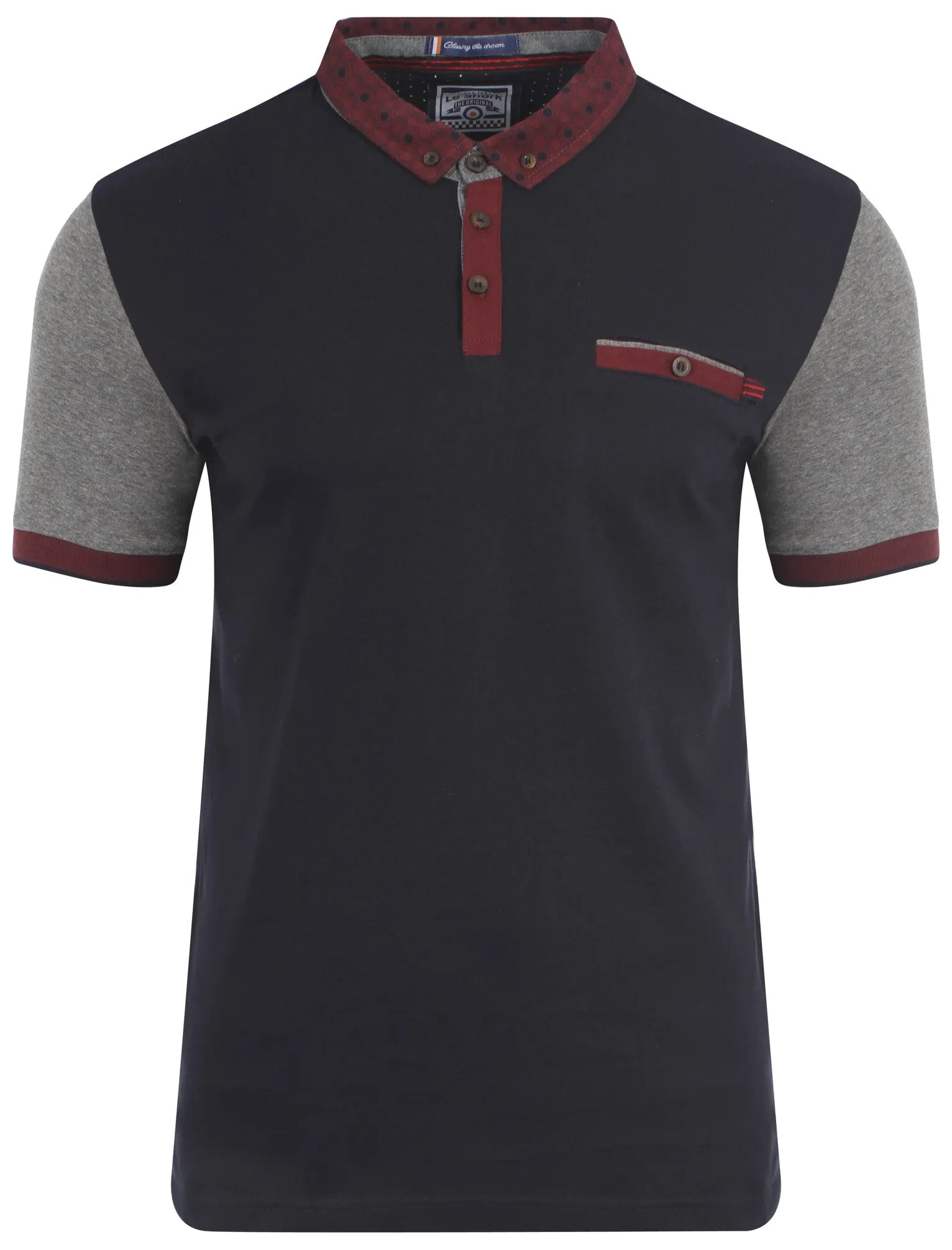 Le Shark Bingham polo shirt in navy