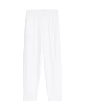 Linen Rich Tapered Trousers