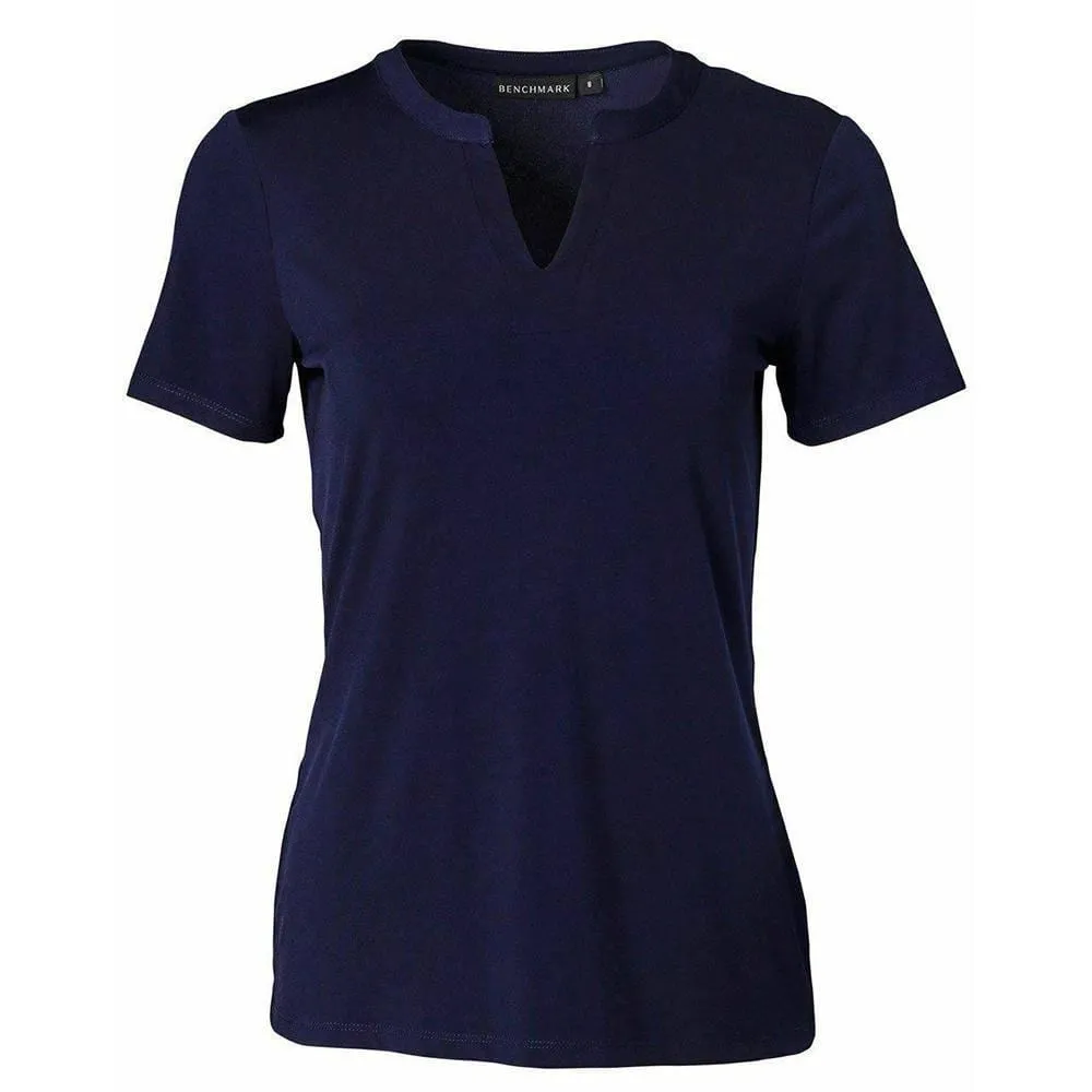 M8840 Ladies Short Sleeve Knit Top Sofia