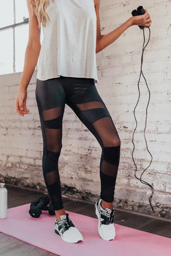 Making Moves Mesh High Waist Active Legging