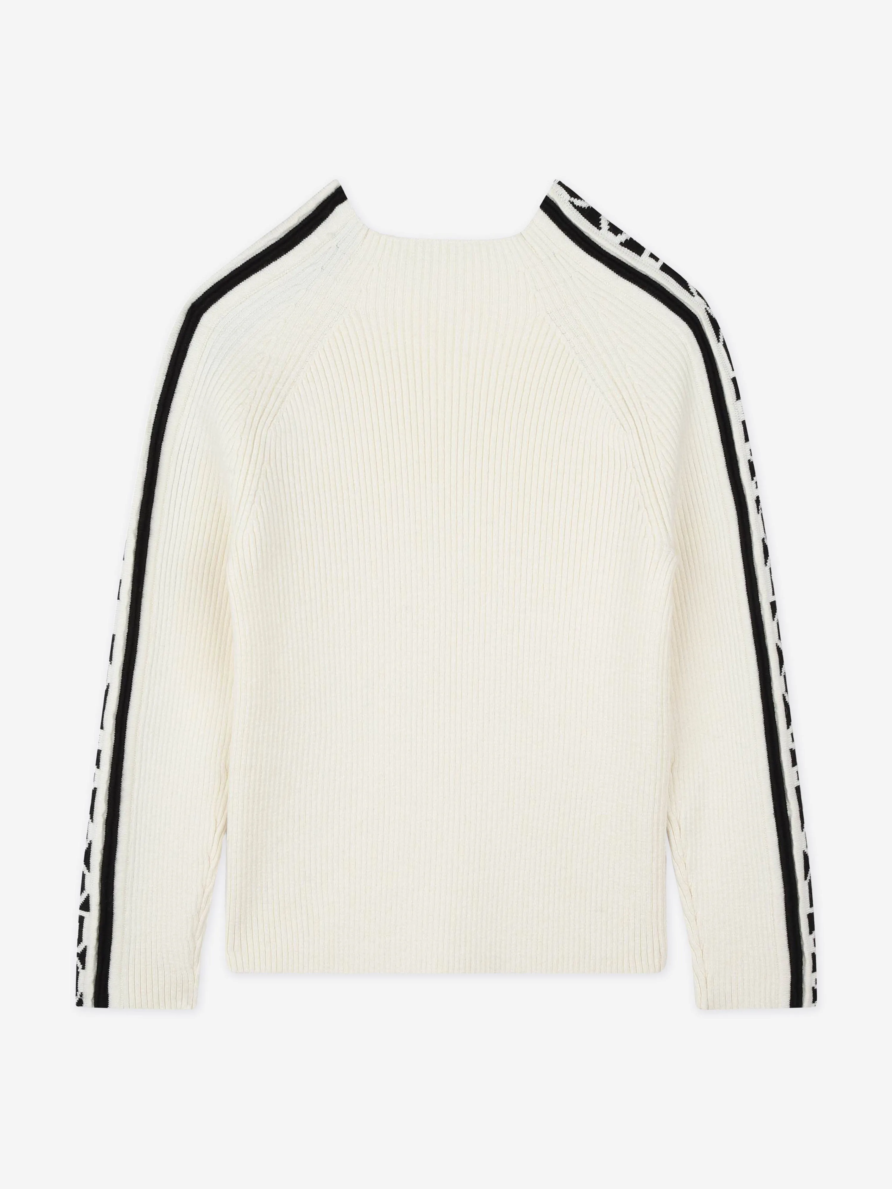 MARC JACOBS Girls Logo Jumper in Ivory