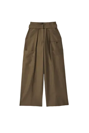 Maria Wide Leg Paper Bag Trousers