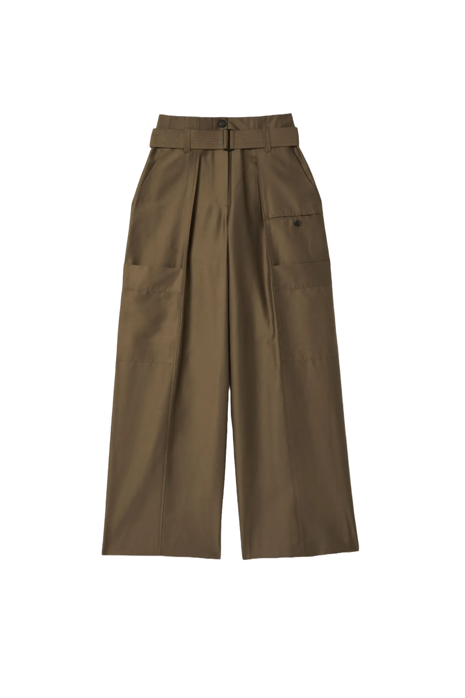 Maria Wide Leg Paper Bag Trousers