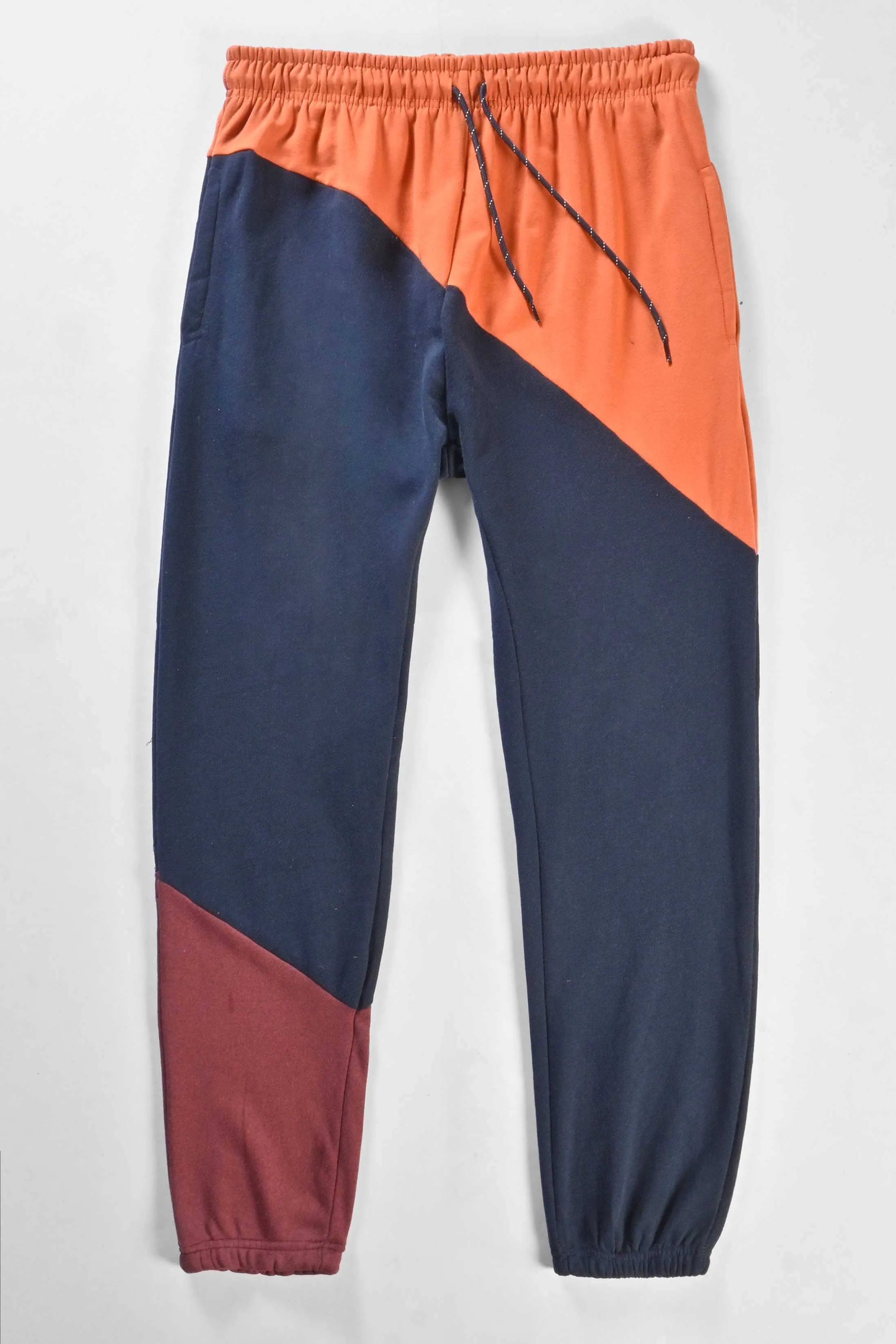 MAX 21 Men's Contrast Design Betim Sweat Pants