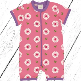 Maxomorra Sommer Overall Rompersuit FLOWERS