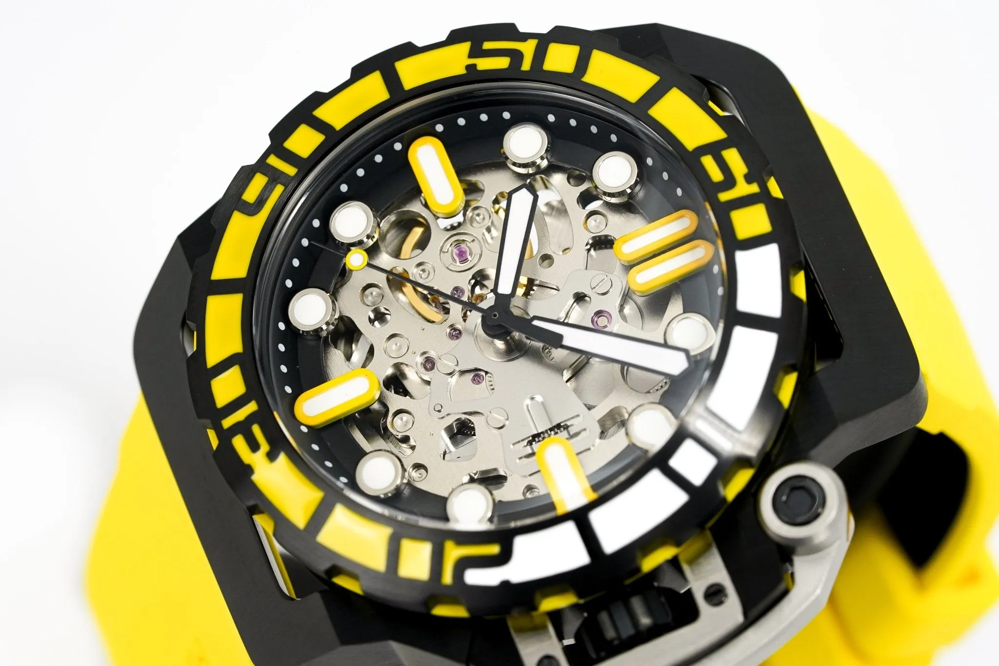 Mazzucato RIM SUB Men's Automatic Watch Yellow SK4-YL