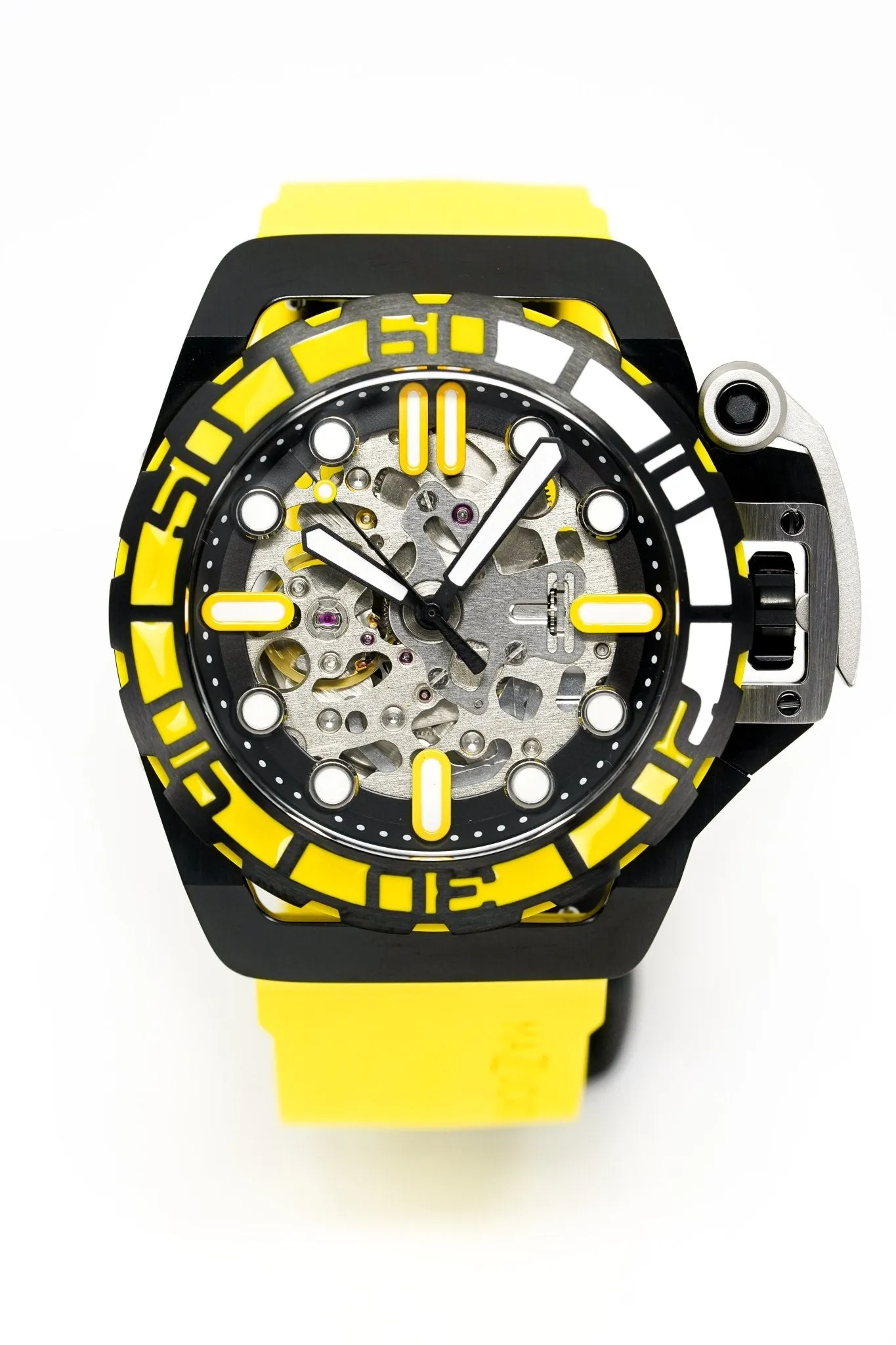 Mazzucato RIM SUB Men's Automatic Watch Yellow SK4-YL