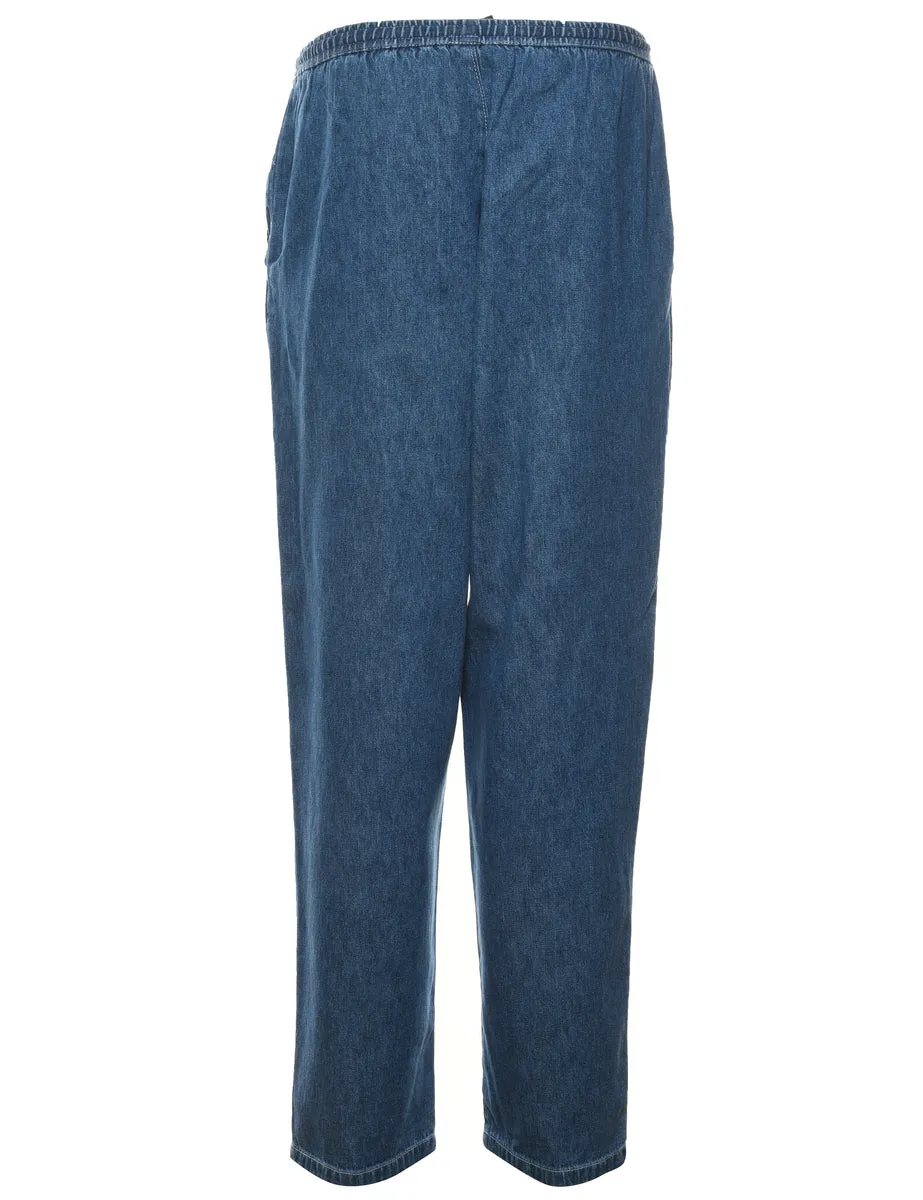 Medium Wash Denim Trousers - W30 L31