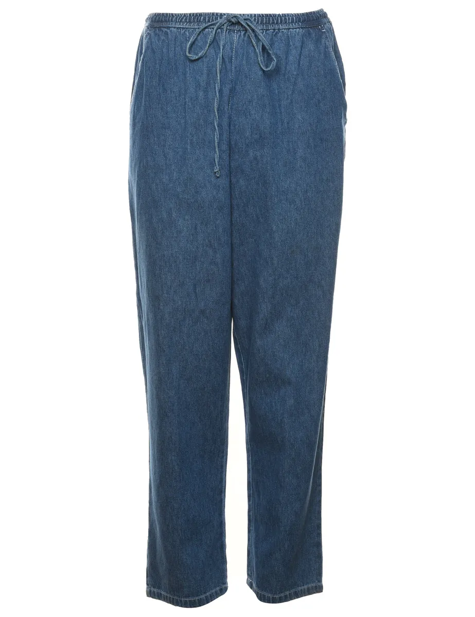 Medium Wash Denim Trousers - W30 L31