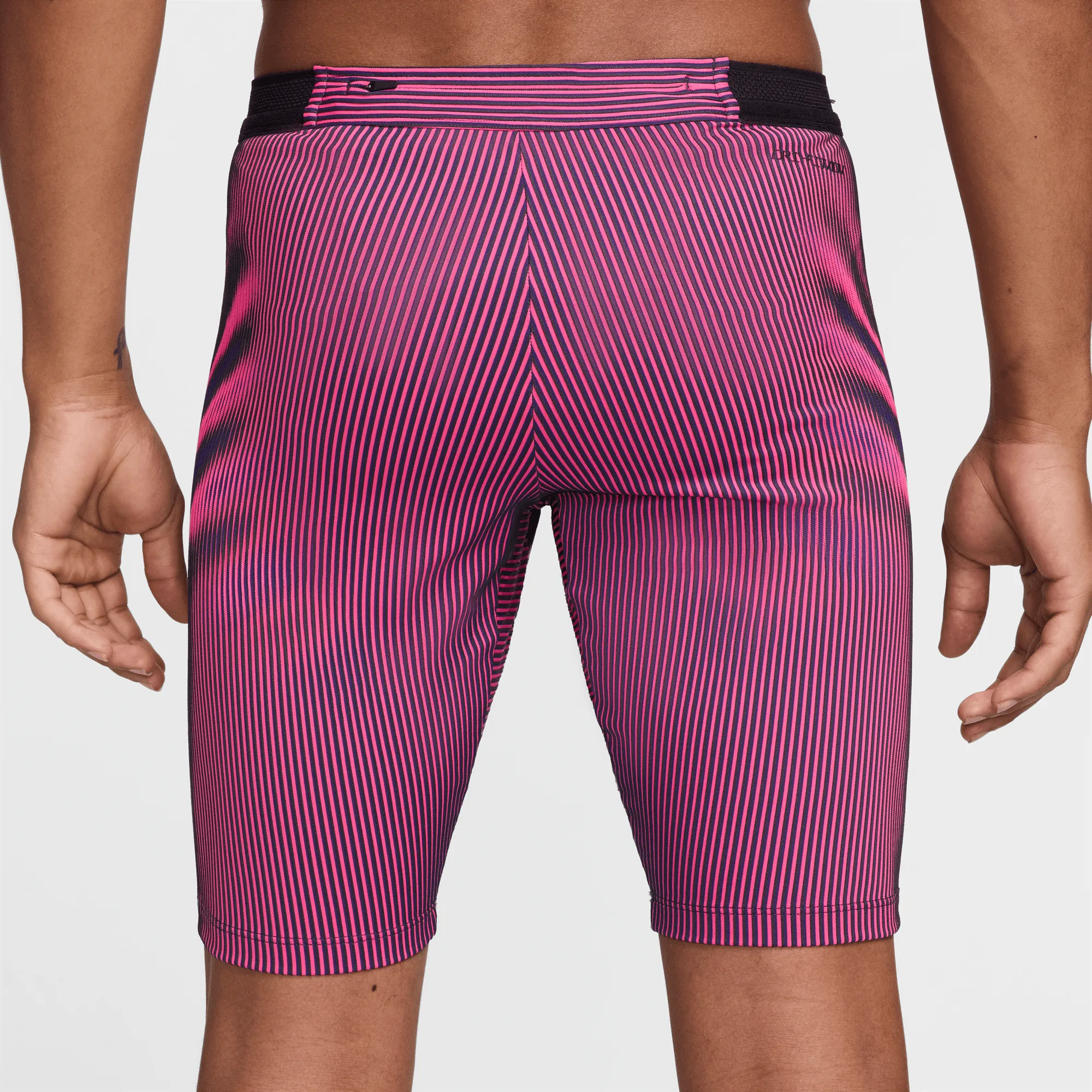 Men's Aeroswift DRI-FIT ADV Running 1/2 Length Tights (060 - Anthracite/Hyper Pink/Court Purple/Black)