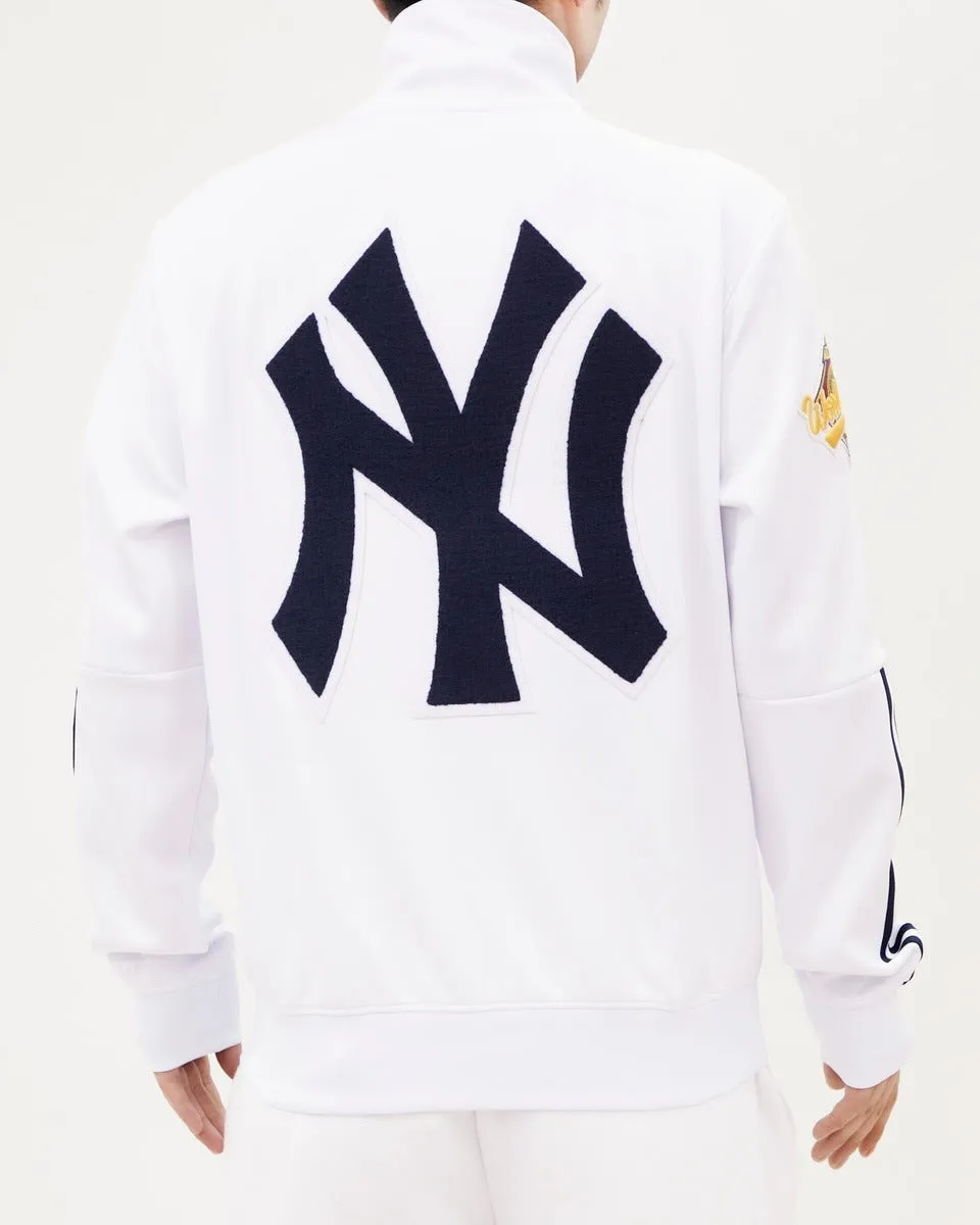 MLB NEW YORK YANKEES HOMETOWN MEN'S TRACK JACKET (WHITE)