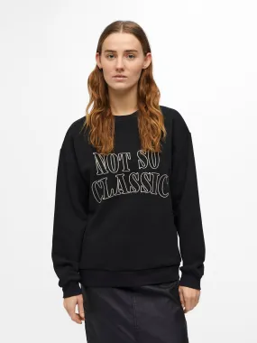 MORA OVERSIZE SWEATSHIRT (BLACK)