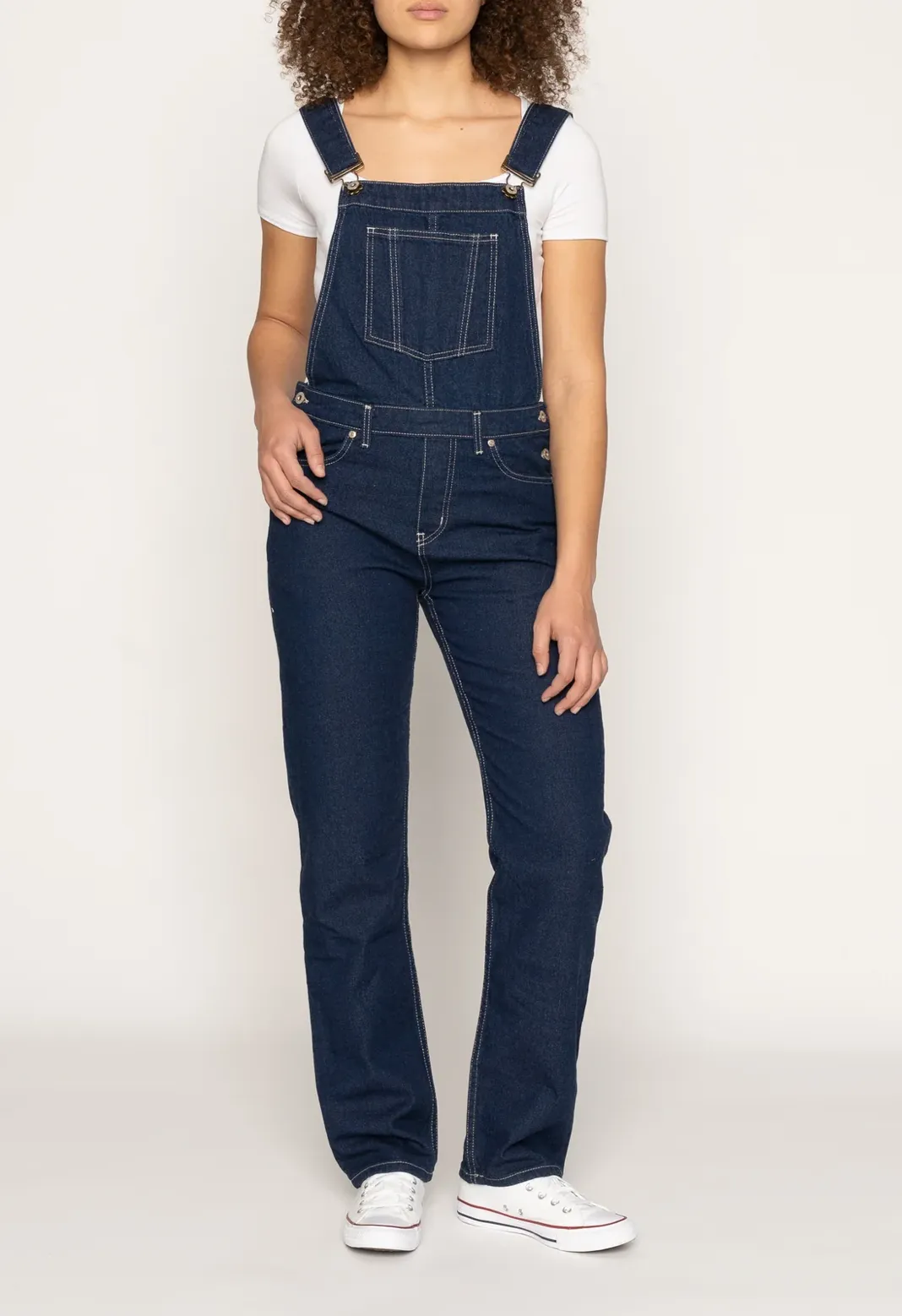 Naked & Famous Straight Leg Overall - Craftsmen Selvedge Denim - Indigo