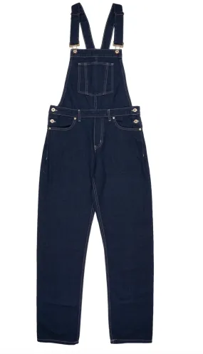 Naked & Famous Straight Leg Overall - Craftsmen Selvedge Denim - Indigo