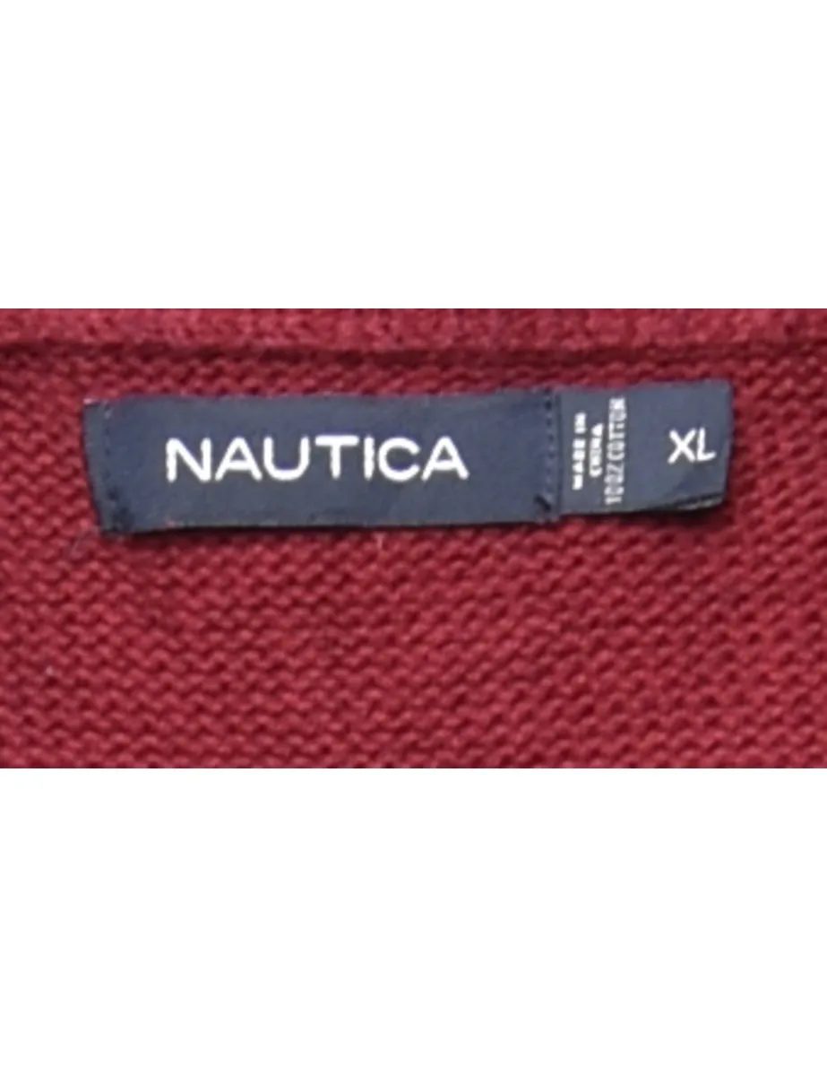 Nautica Red Jumper - XL