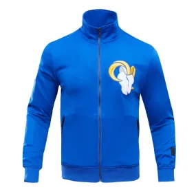 NFL LOS ANGELES RAMS CLASSIC MEN'S TRACK JACKET (ROYAL BLUE)