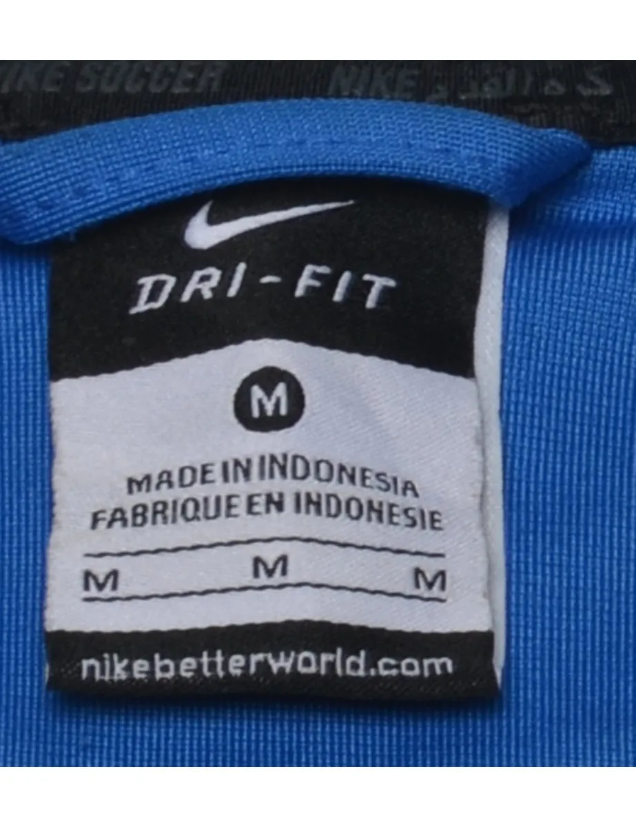 Nike Blue Track Top - M