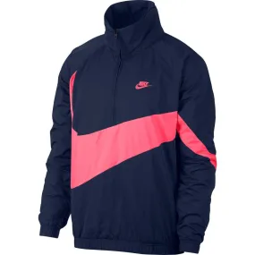 Nike NSW Anorak Half Zip Men's Jacket Navy-Pink aj1404-410