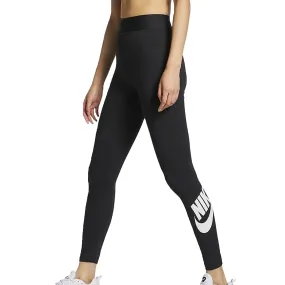 Nike Women's Leg-A-See High Waist Tights Black/White