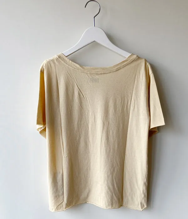 nowos/V NECK TEE(BEIGE)