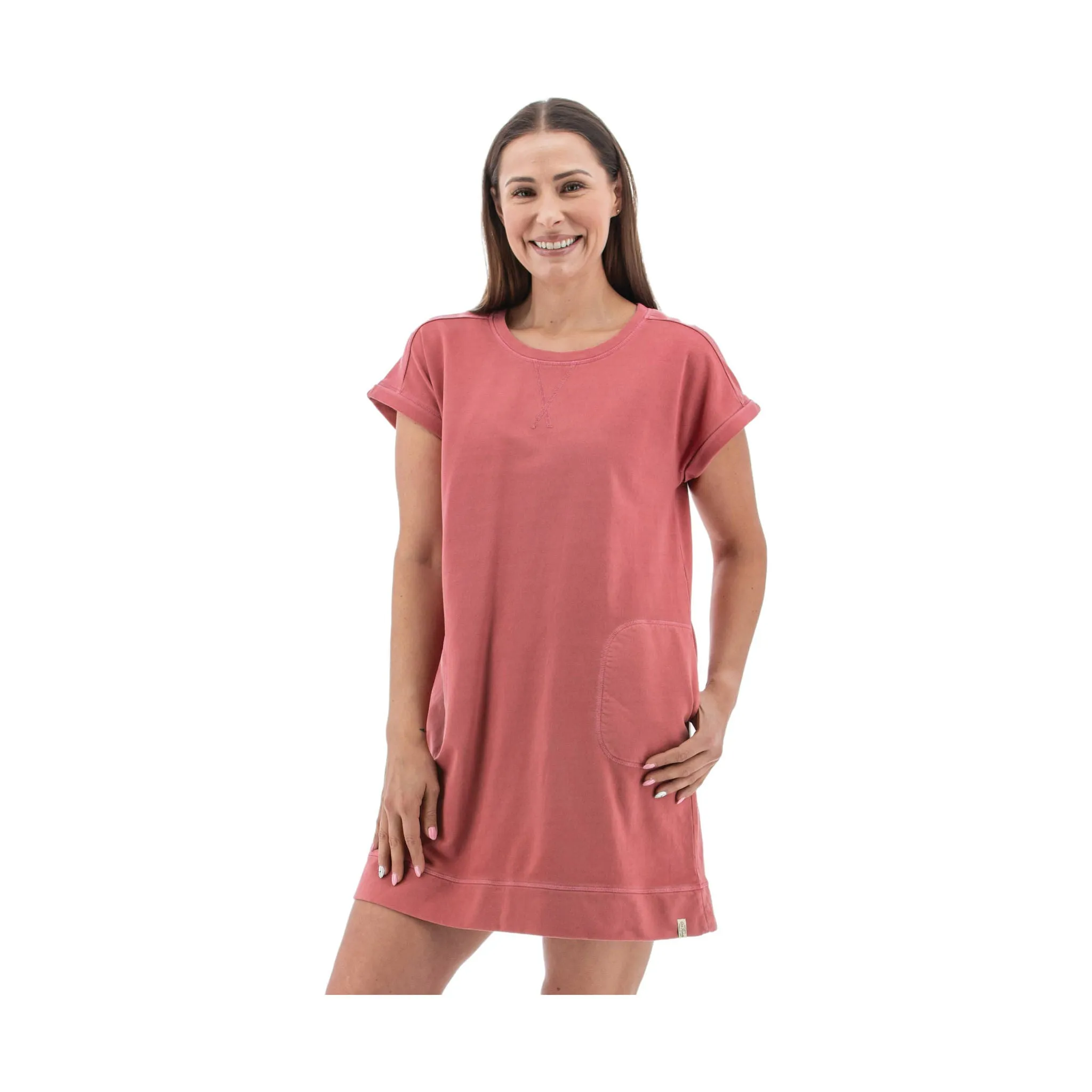 Old Ranch Women's Inola Sweatshirt Dress - Baroque Rose - ONLINE STORE CREDIT/EXCHANGE ONLY