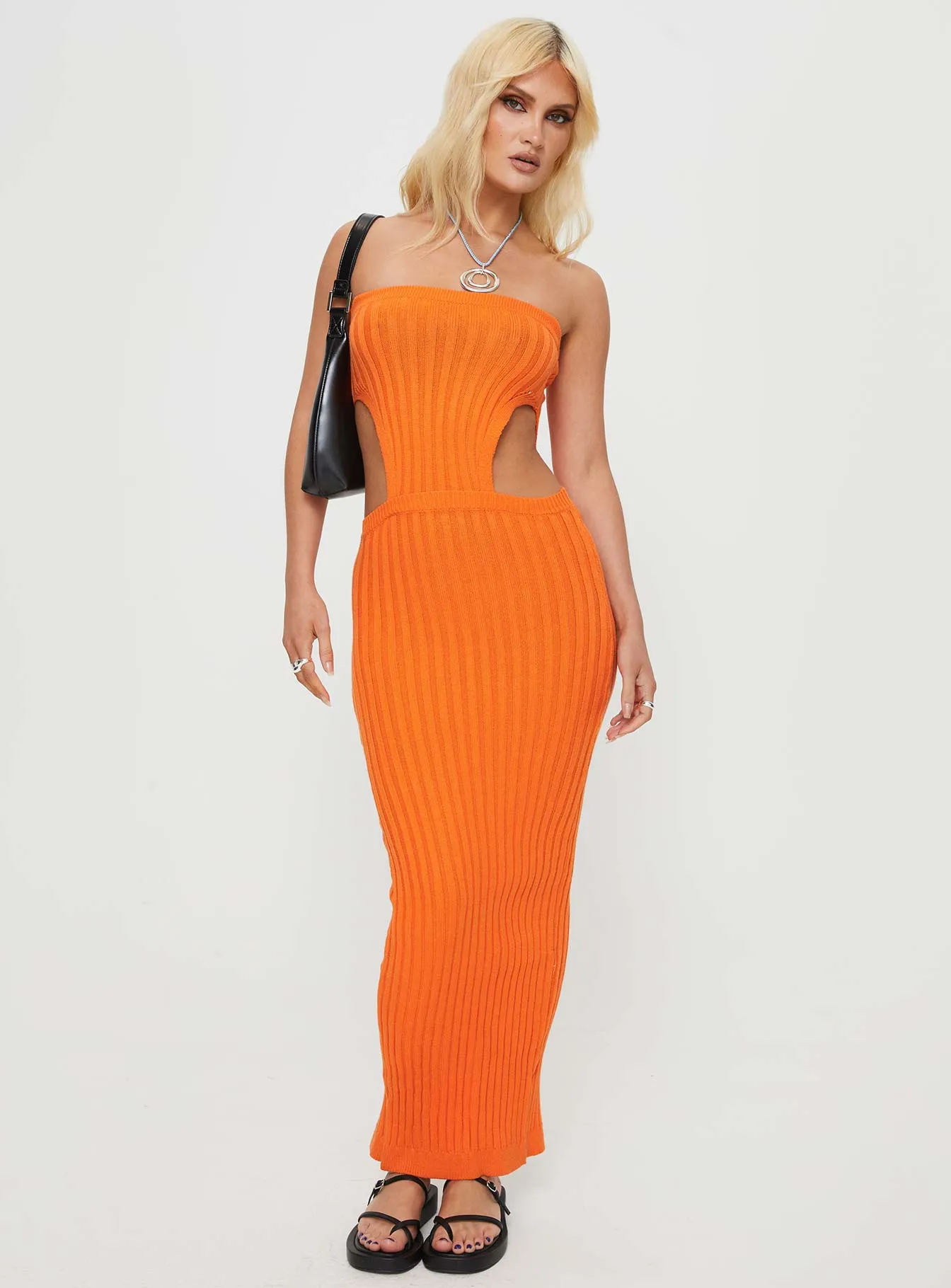 Olia Maxi Dress Orange