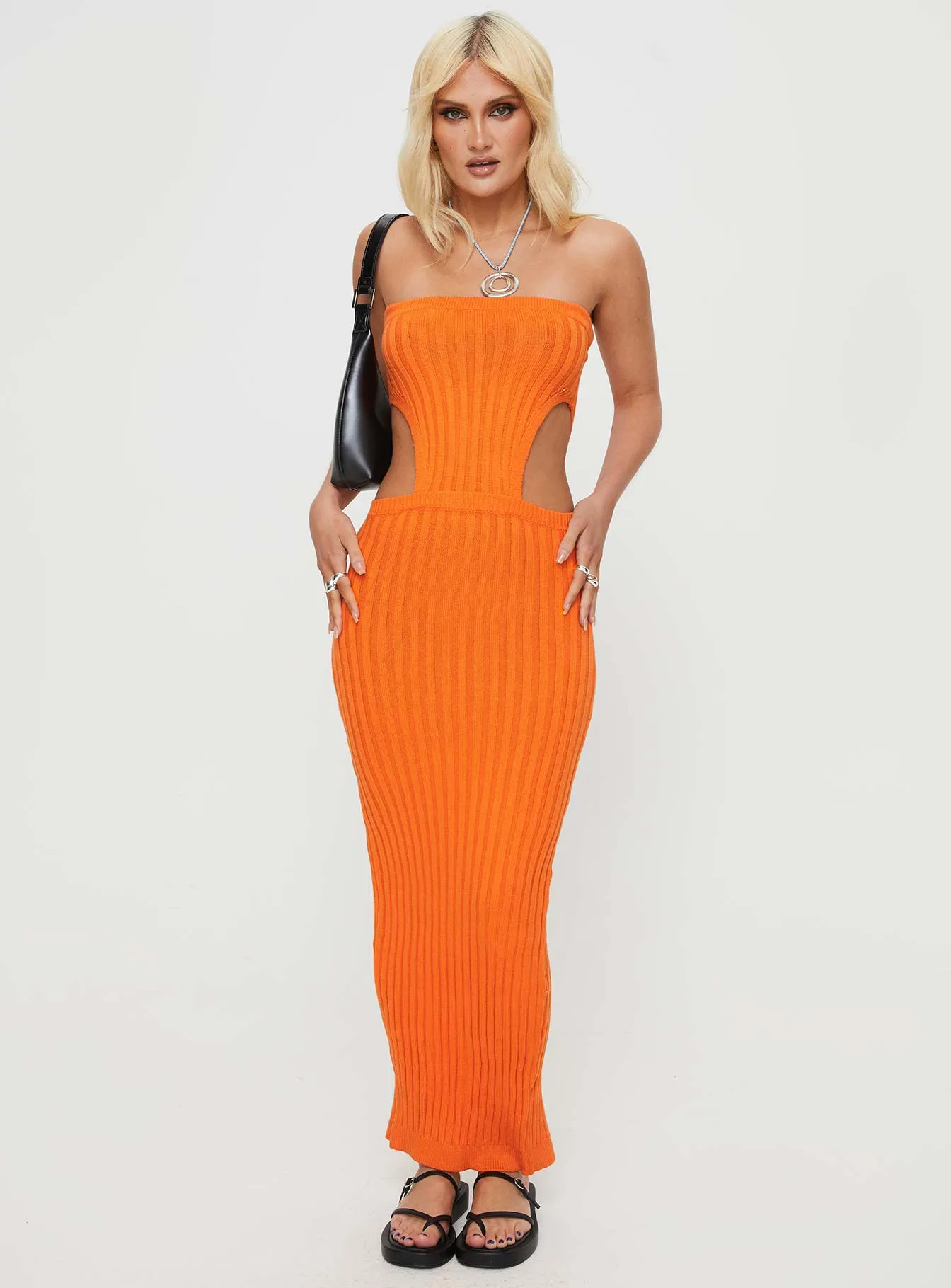 Olia Maxi Dress Orange