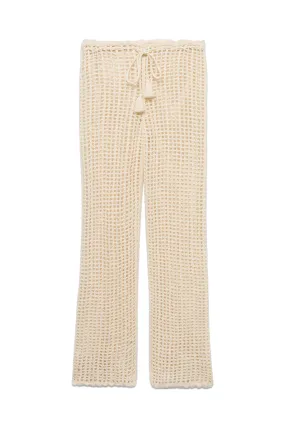 Openwork Knitted Trousers