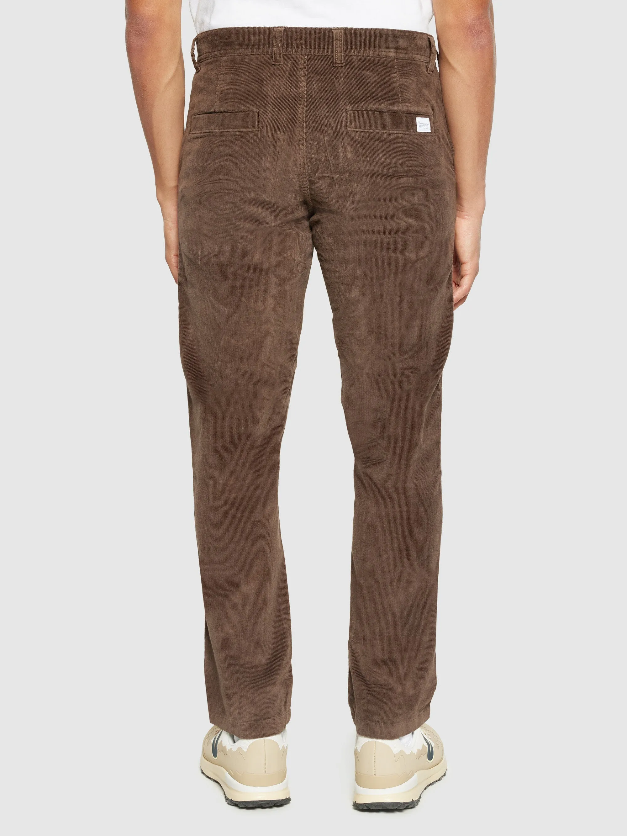 Organic Cotton Chuck Corduroy Pants GOTS - Demitasse (brown)