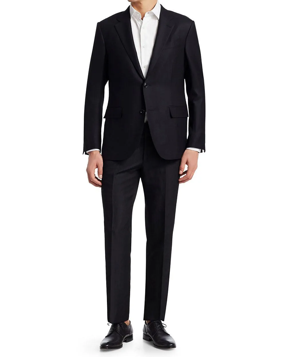 Oxxford Clothes Navy Suit