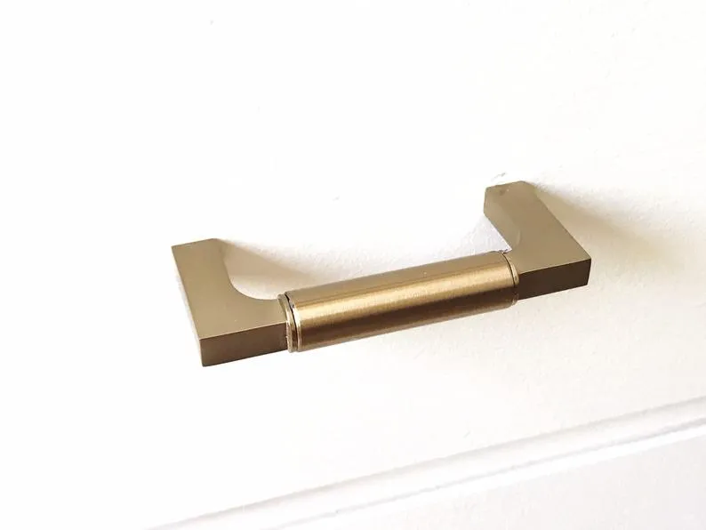 Paris Champagne Bronze Drawer Pulls and Knob