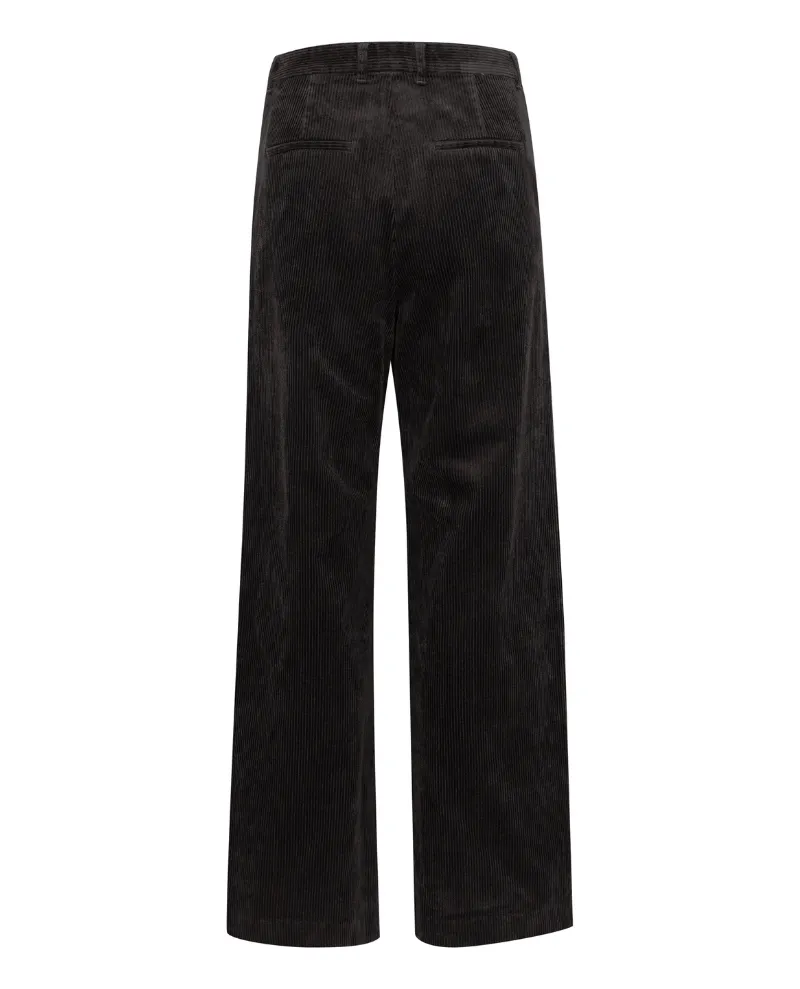 Part Two Clarisse Black Wide Cord Trousers