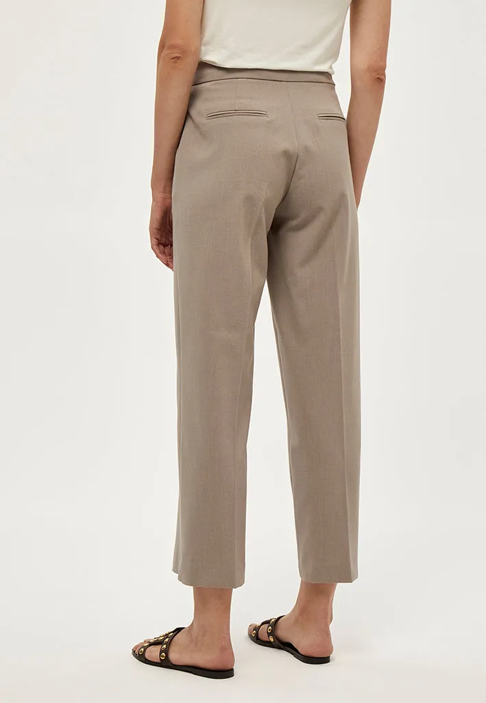 PCDiana MW Pant - Crokery Beige