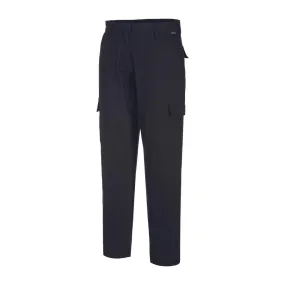 Portwest Eco Women's Stretch Cargo Trousers Black Size 14 - BA088-14