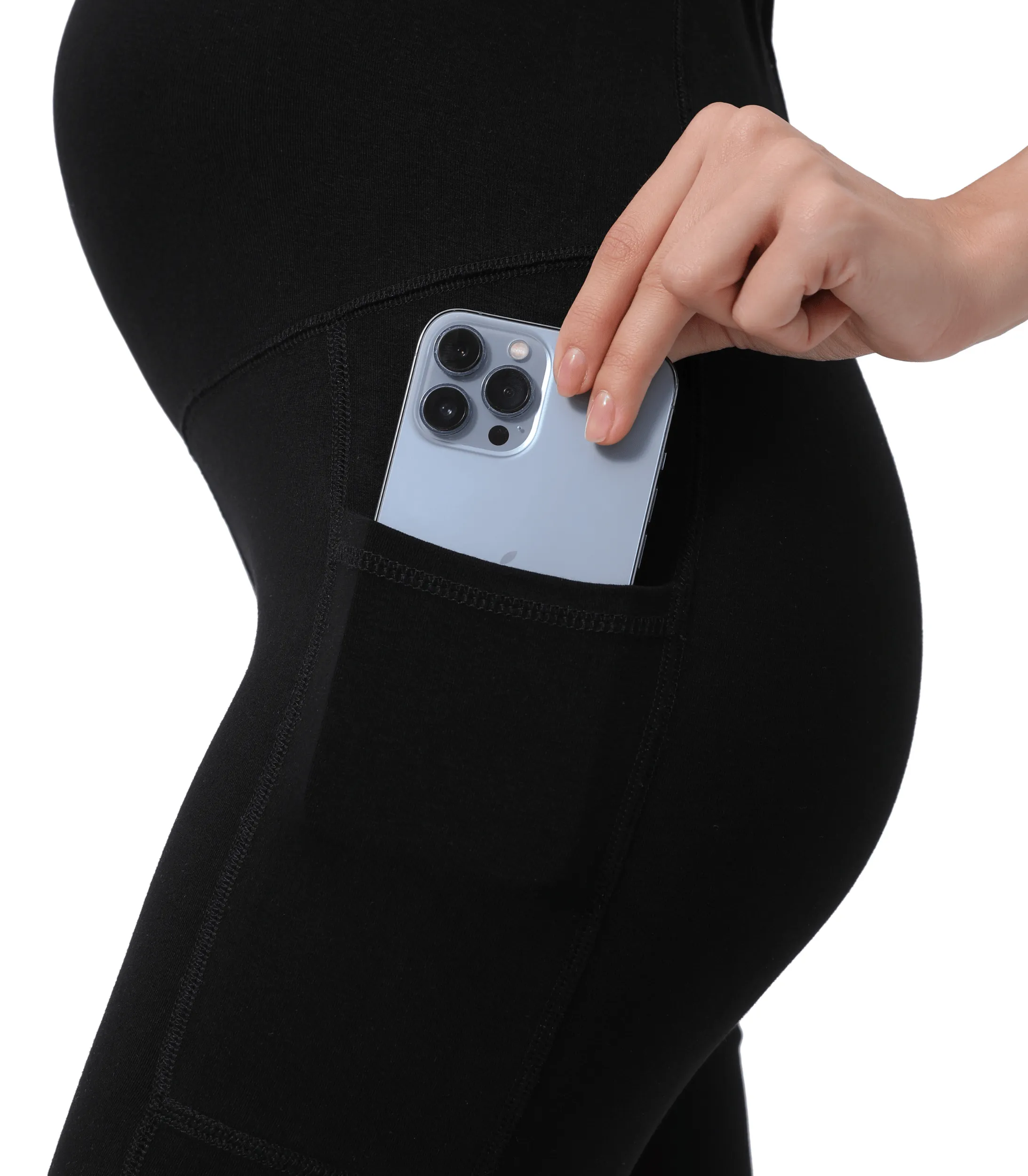 Pregnancy Yoga Pants with Pockets