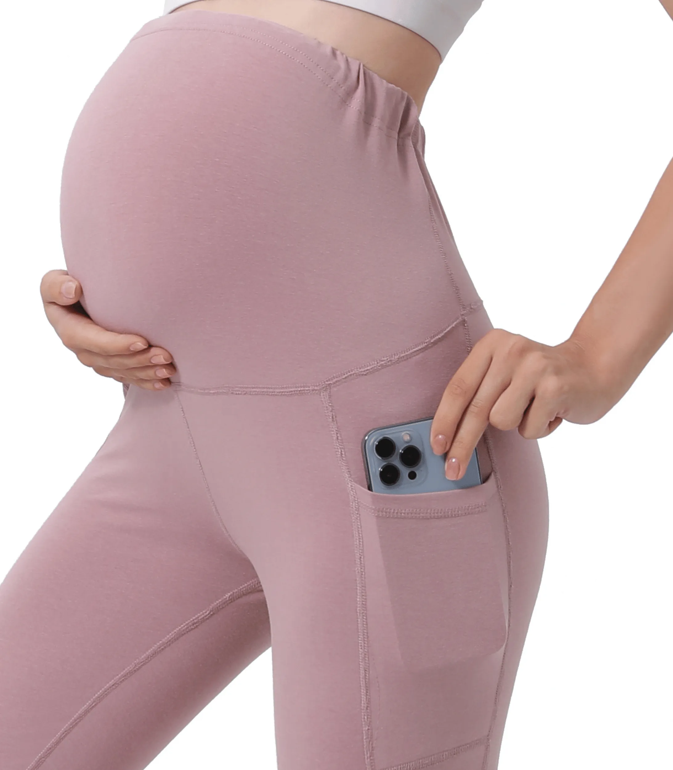 Pregnancy Yoga Pants with Pockets