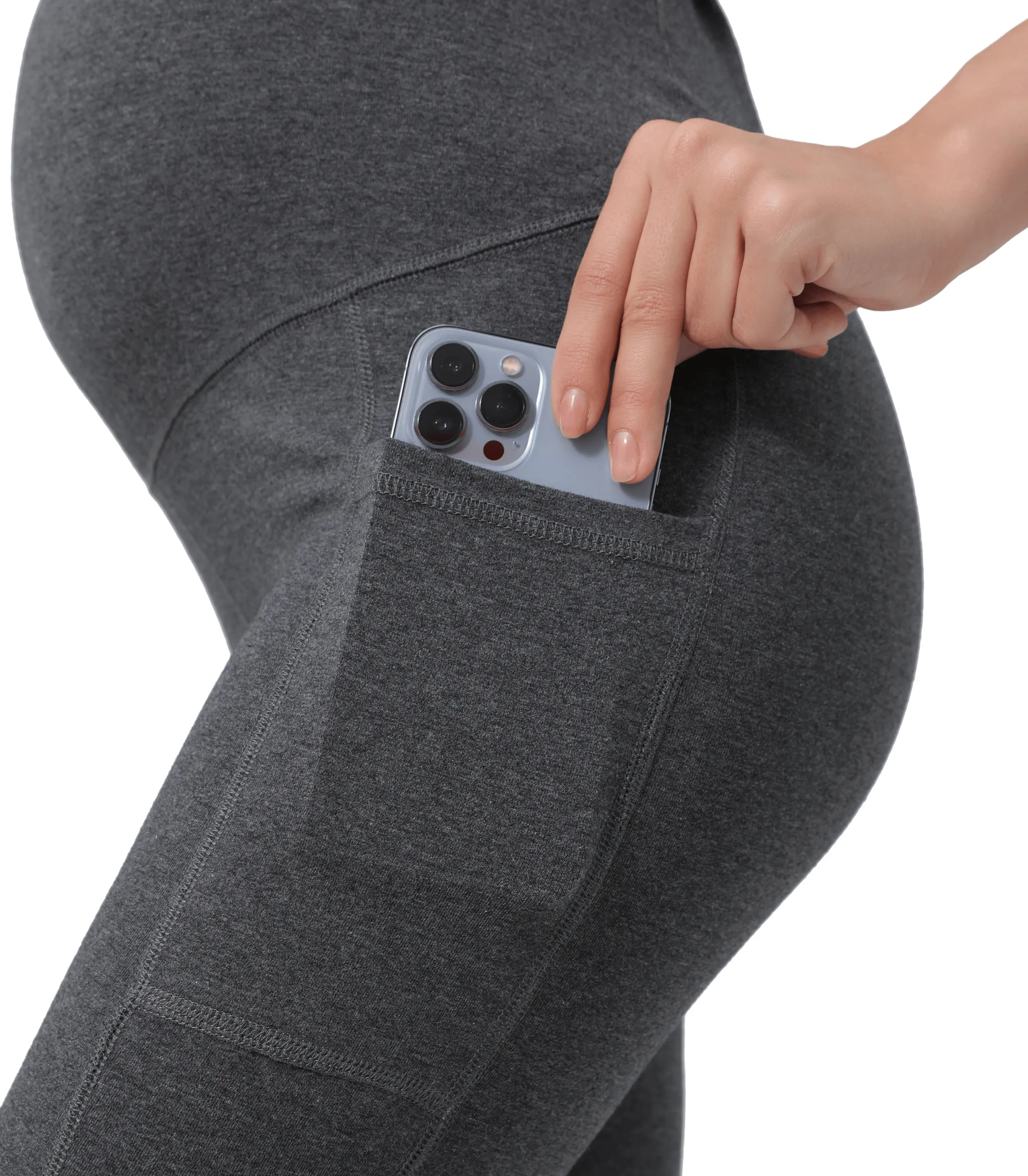 Pregnancy Yoga Pants with Pockets