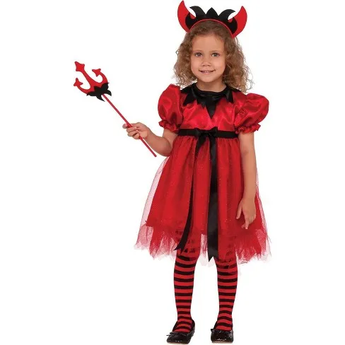 PRETTY DEVILISH CHILD COSTUME