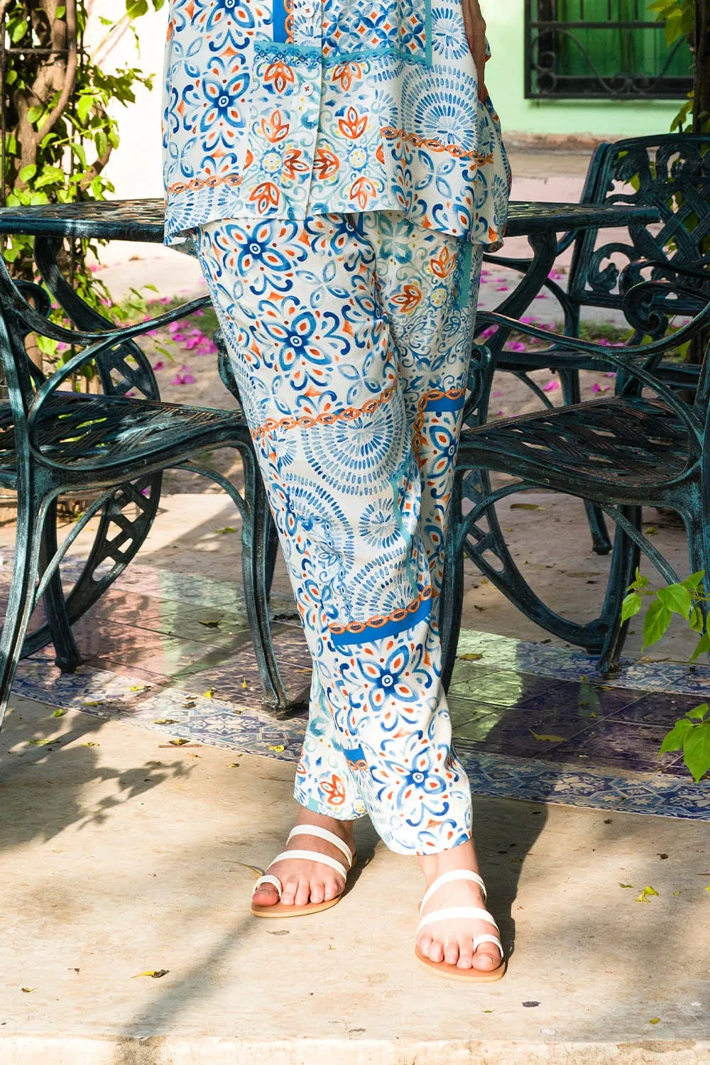 Printed Trousers