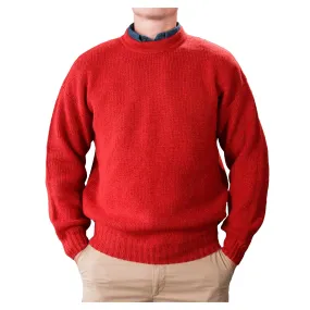 Pure Wool Jumper - Navy | Berry | Charcoal | Wheat