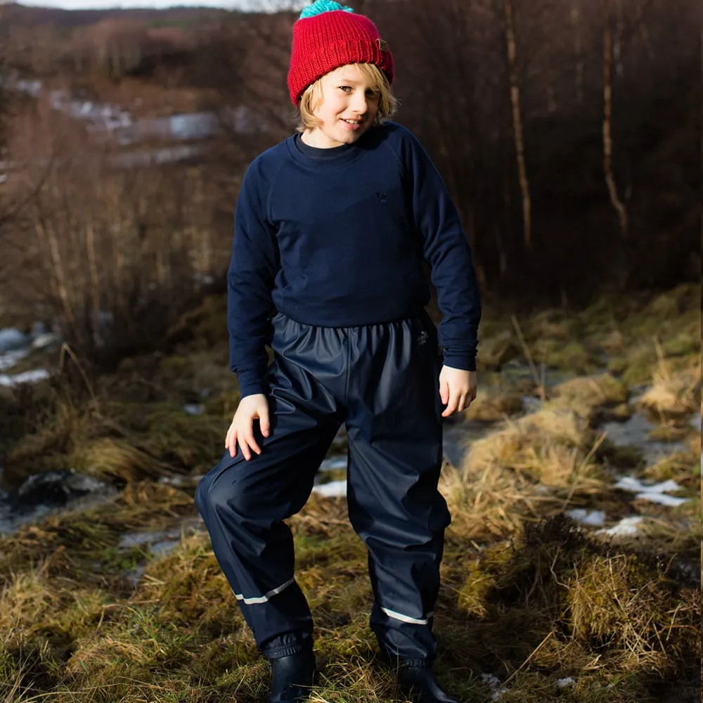 Rainy Day Waterproof Trousers Navy