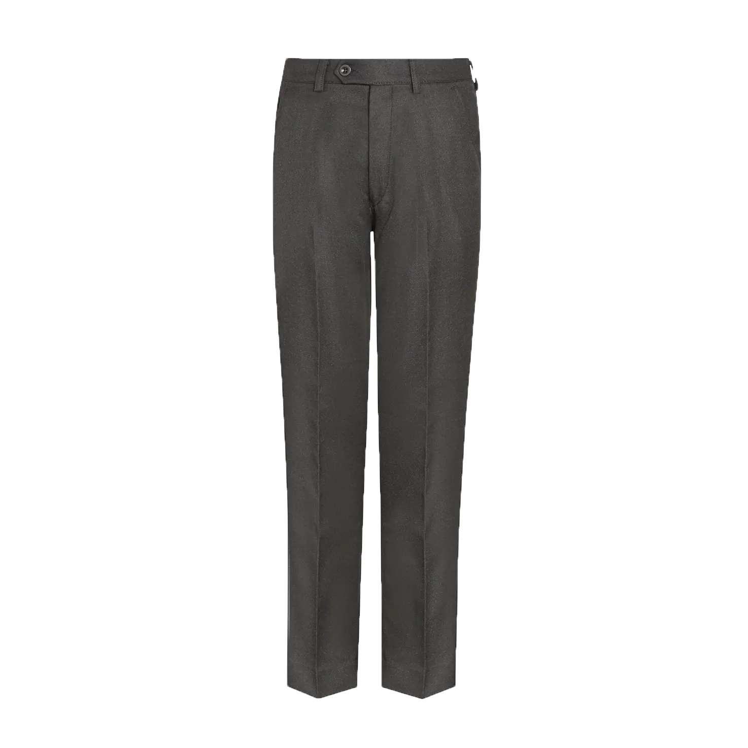 Regular Fit Boys School Trousers - Charcoal