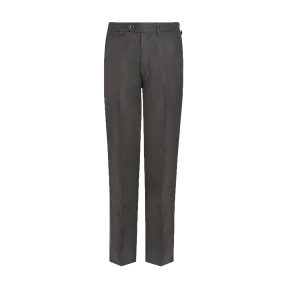 Regular Fit Boys School Trousers - Charcoal