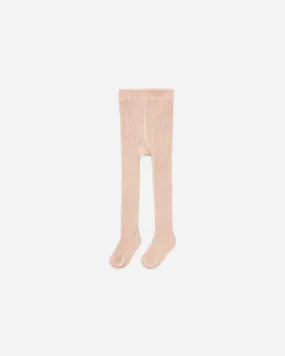 Ribbed Tights || Rose