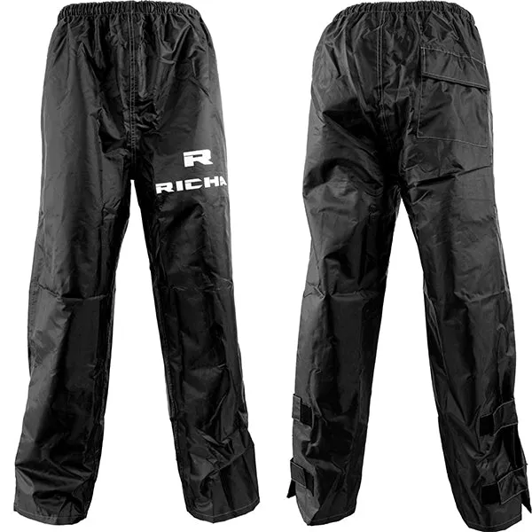 Richa Rain Waterproof Warrior Over Trousers Pants - Black