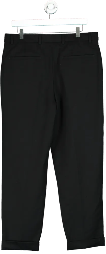 River Island Black Tailored Trousers W 34 Regular