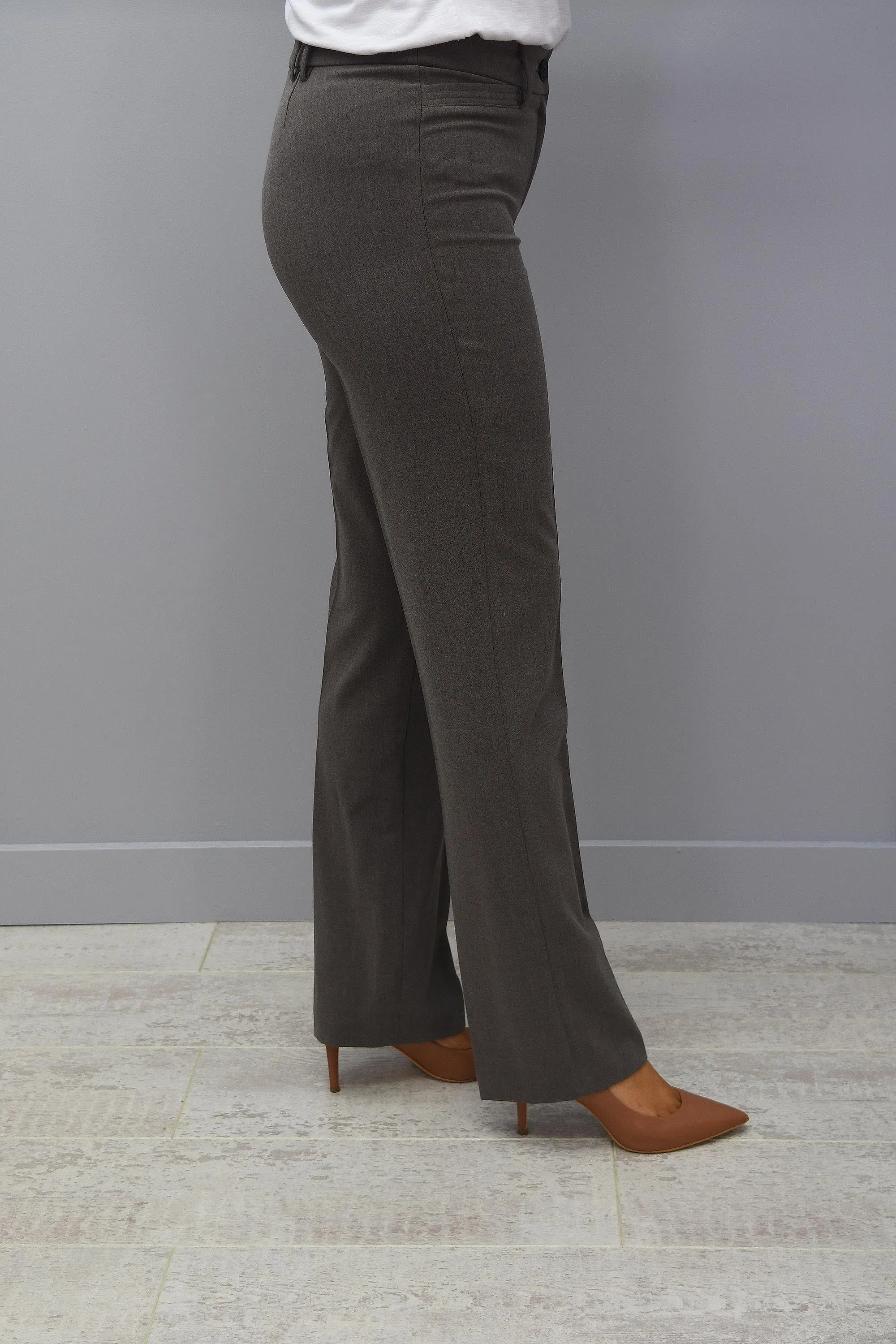 Robell Sissi Trousers Dark Taupe 1118 - 51504 5405