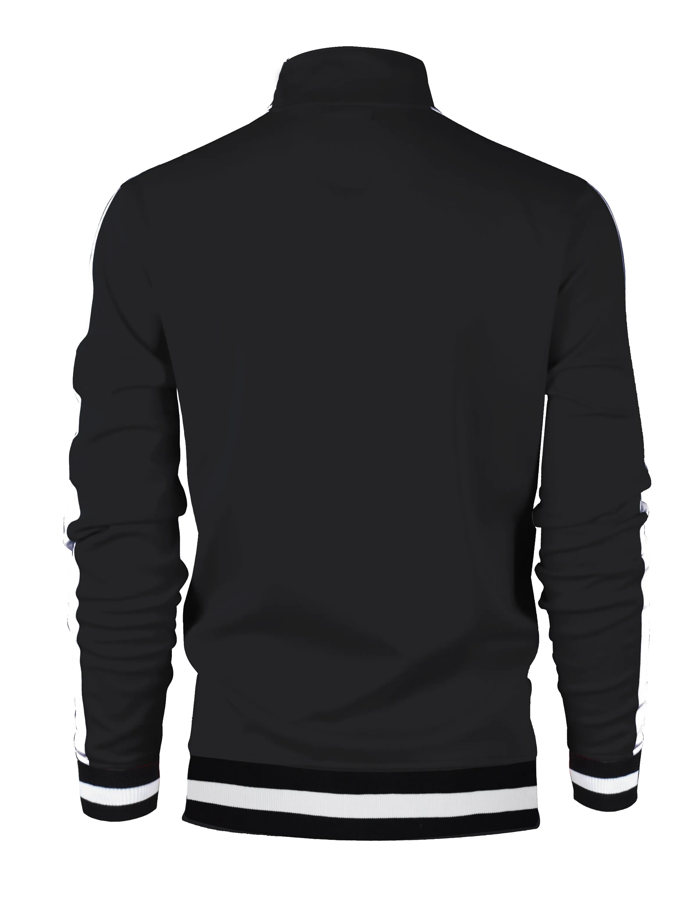 S51700-BASIC TRACK JACKET-BLACK/GD